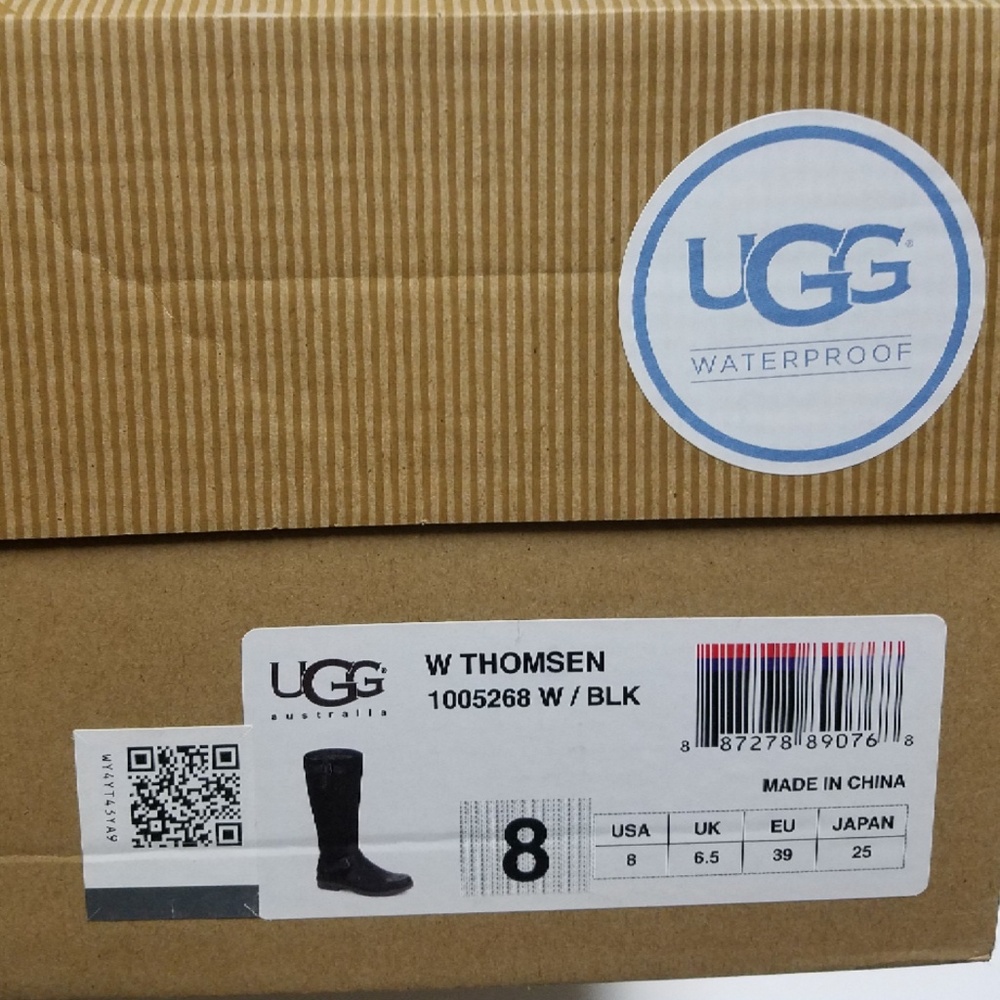 New UGG Thomsen Waterproof Knee High Leather Boot - Picture 5 of 8
